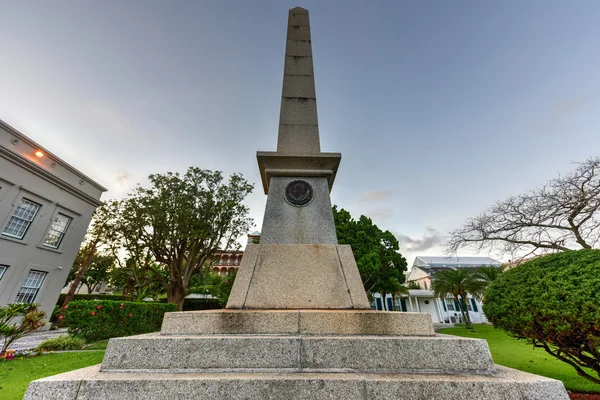 Sir William Reid Obelisco — Foto de Stock