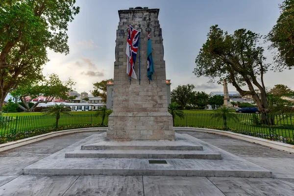 Bermuda Cenotaph War Memorial — Stock Photo, Image