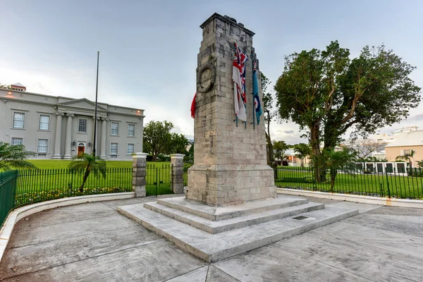 Bermuda Cenotaph War Memorial — Stock Photo, Image