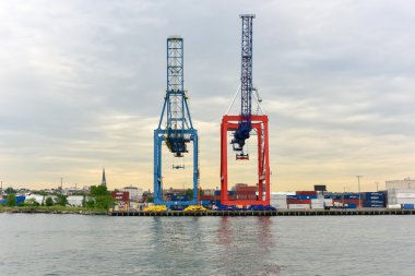 Endüstriyel kargo Vinçler - Brooklyn, New York