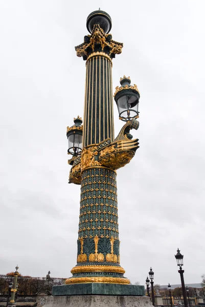 Place de la Concorde - Paryż, Francja — Zdjęcie stockowe