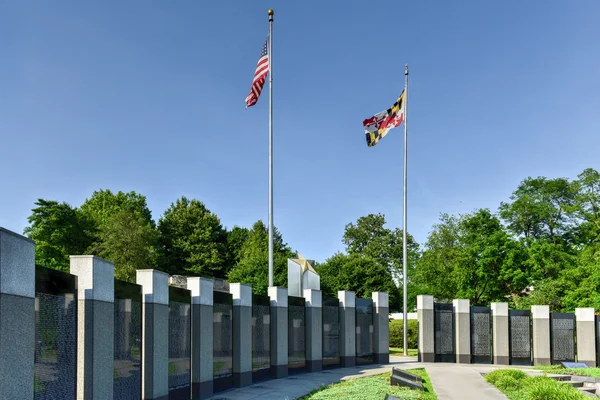 Monument voor de Tweede Wereldoorlog in Maryland — Stockfoto