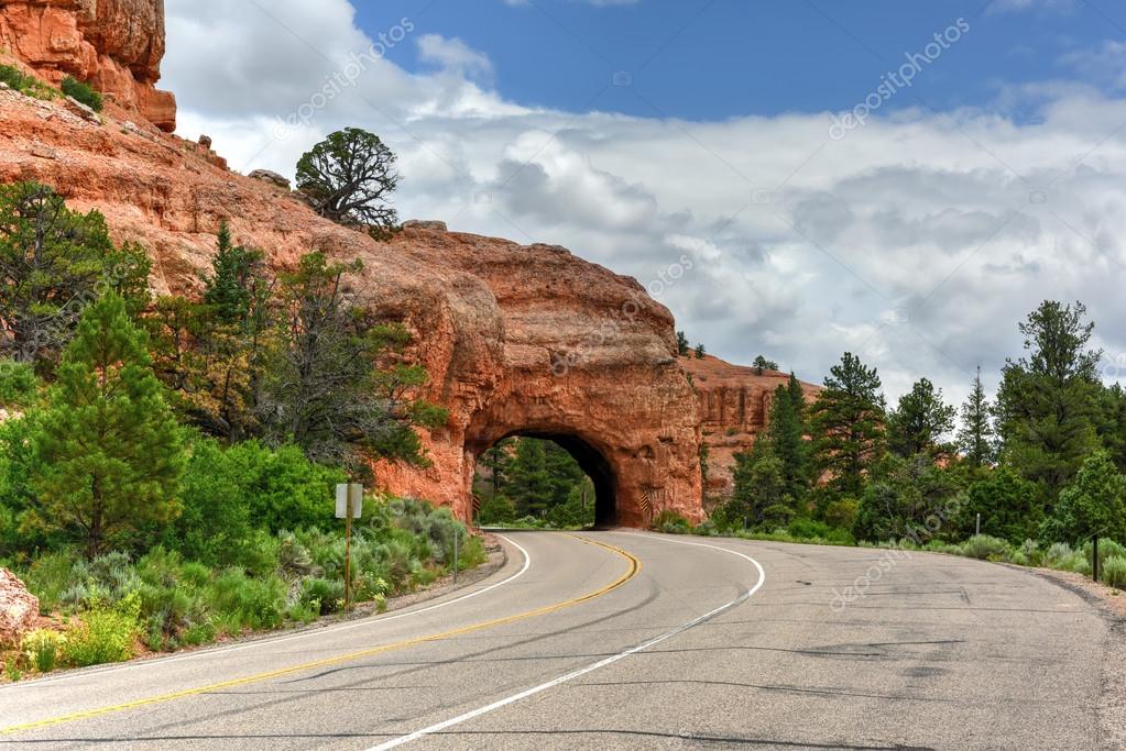Drive Through Arch Utah — Stock Photo © demerzel21 119093850