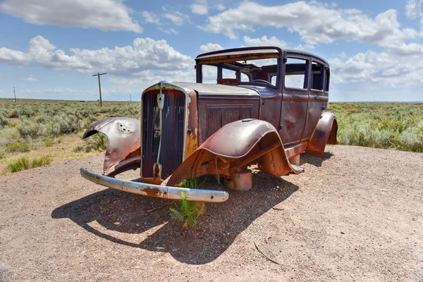 Route 66 Vintage Car — Stock Photo, Image