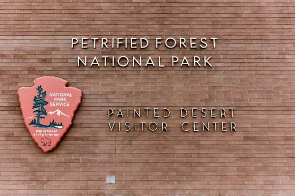 Пофарбовані ліс Національний парк - Арізона — стокове фото