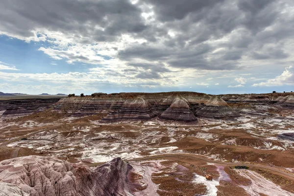 Blue Mesa - Parco nazionale della foresta pietrificata — Foto Stock