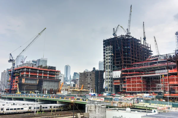 Construcción de Hudson Yards —  Fotos de Stock