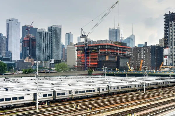 Hudson Yards Construction — Stock Photo, Image