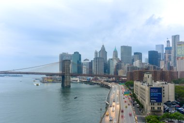 New York şehrinin silüeti