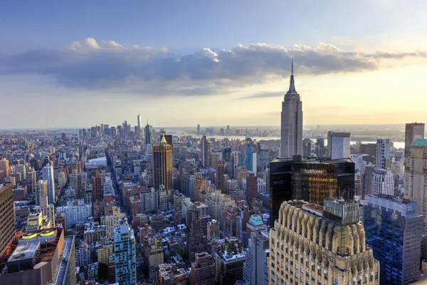 New Yorks stadssiluett — Stockfoto