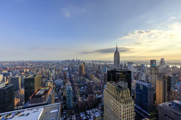 New Yorks stadssiluett — Stockfoto