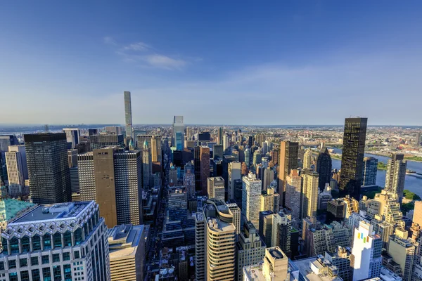 Skyline von New York City — Stockfoto