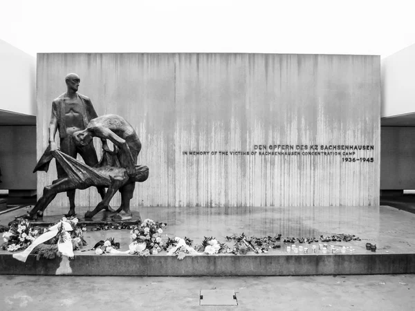 Campo de concentração de sachsenhausen — Fotografia de Stock