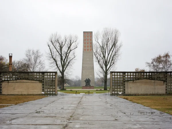 Sachsenhausen Ulusal Anıtı — Stok fotoğraf