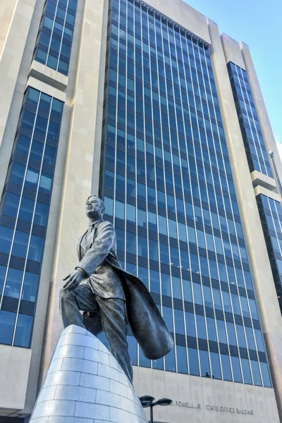 Estátua de Adam Clayton Powell - NYC — Fotografia de Stock