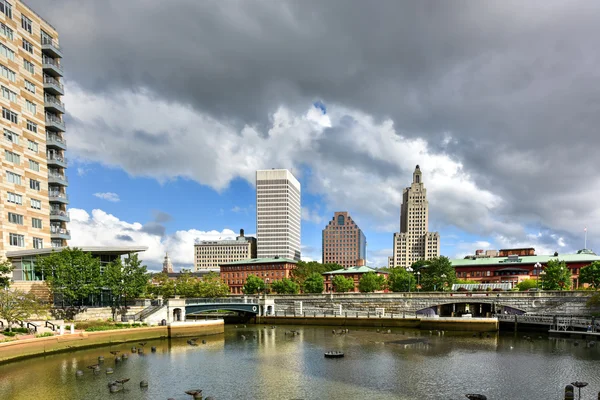 Waterplace Park - Providence, Rhode Island — Foto Stock