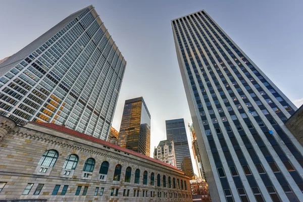 Vista del centro de Manhattan — Foto de Stock