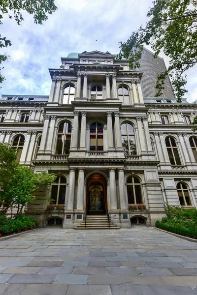 Oud gemeentehuis - Boston — Stockfoto