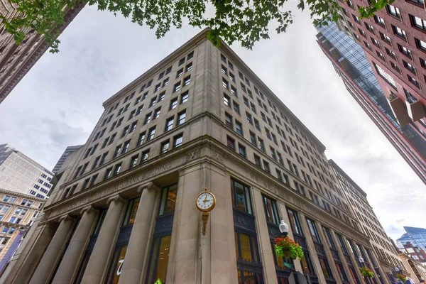 Boston Five Centents Savings Bank Building — Foto de Stock