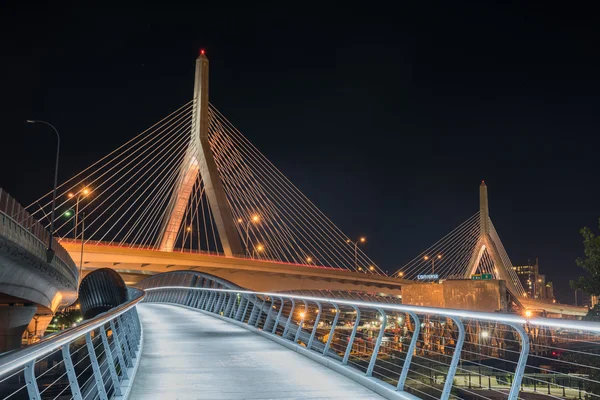 Boston Zakim-híd — Stock Fotó