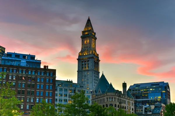 Il Custom House Tower - Boston, Massachusetts — Foto Stock