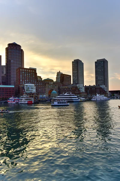 Puerto de Boston y Skyline —  Fotos de Stock