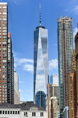 New York şehrinin silüeti