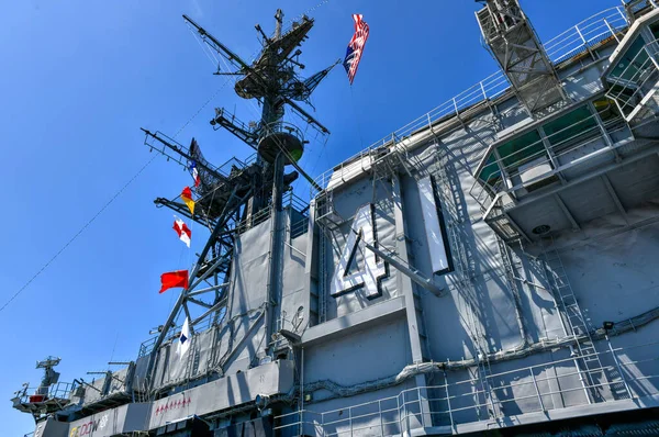 San Diego Juli 2020 Die Uss Midway War Ein Flugzeugträger — Stockfoto