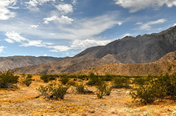 Paisaje Del Parque Estatal Del Desierto Anza Borrego Ubicado California —  Fotos de Stock