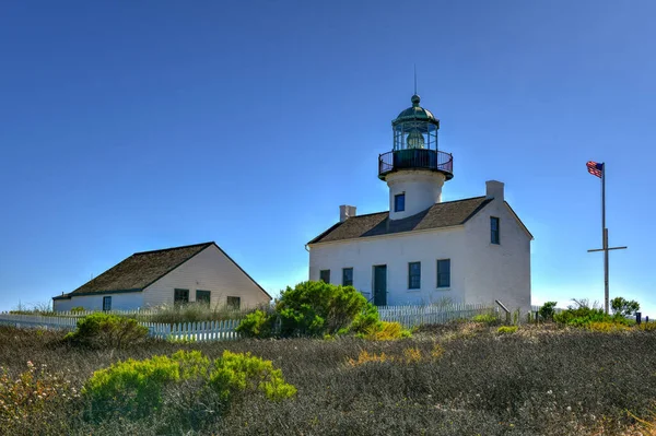 Old Point Loma Lighthouse San Diego California Cabrillo National Monument — Stock fotografie