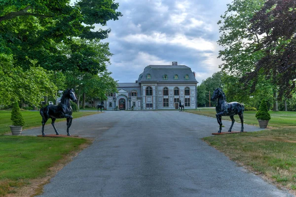 Newport Usa Juli 2020 Belcourt Een Voormalig Zomerhuisje Ontworpen Door — Stockfoto