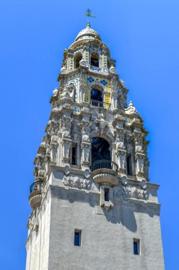 San Diego 'nun San Diego' daki Balboa Park Çan Kulesi
