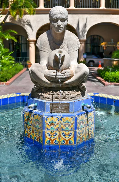 Estatua Fuente Balboa Park San Diego California —  Fotos de Stock