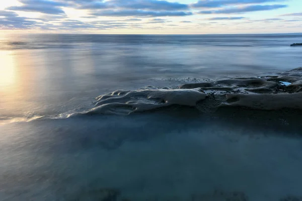 Sunset Tide Pools Jolla San Diego California — Stock Photo, Image