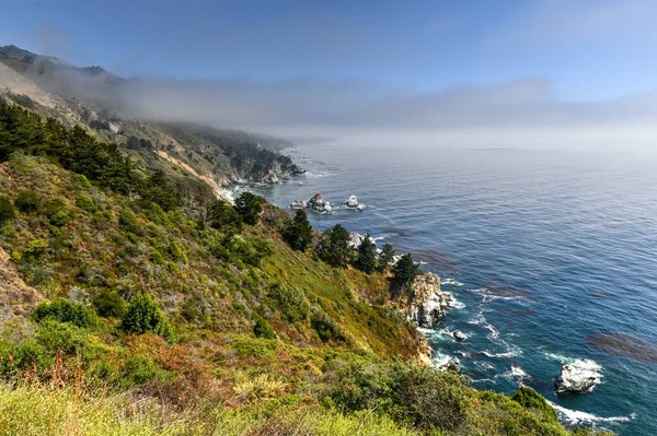 Beaux Paysages Long Autoroute Big Sur Californie États Unis — Photo