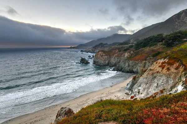 Rocky Creek Califórnia Big Sur Condado Monterey Eua — Fotografia de Stock