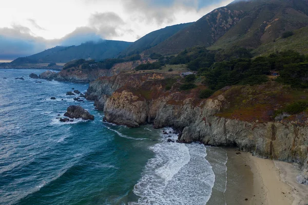 Rocky Creek California Big Sur Monterey County Sua — Fotografie, imagine de stoc