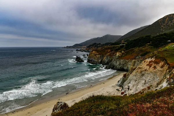 Rocky Creek Californie Big Sur Dans Comté Monterey États Unis — Photo