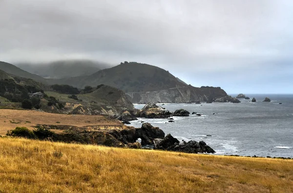 Big Sur California Destinație Turistică Populară Renumită Pentru Peisajul Său — Fotografie, imagine de stoc