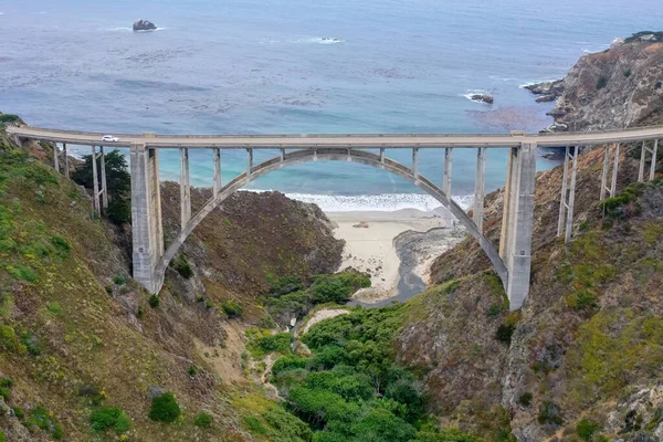 Bixby Bridge Pacific Coast Highway Highway Big Sur California Usa — Stock Photo, Image