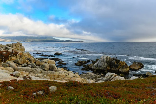 Τοπίο Του Pescadero Point Δέντρα Φάντασμα Κατά Μήκος Mile Drive — Φωτογραφία Αρχείου