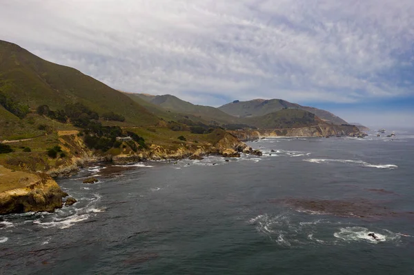 Вид Скелясте Узбережжя Тихого Океану Парку Штату Гаррапата Каліфорнія — стокове фото