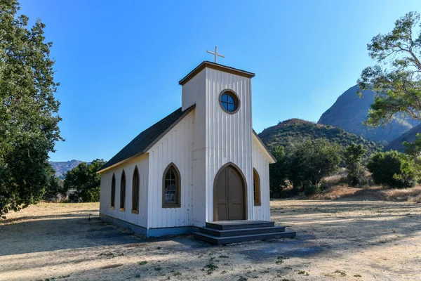 Μικρή Ιστορική Ταινία Που Εκκλησία Ανήκει Στις Ηπα Εθνικό Πάρκο — Φωτογραφία Αρχείου