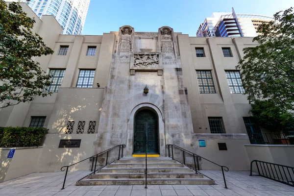 Los Angeles Califórnia Agosto 2020 Biblioteca Pública Central Los Angeles — Fotografia de Stock