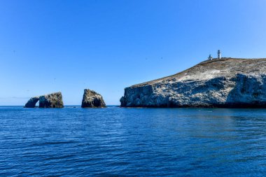 Anacapa Adası 'ndaki Arch Rock, Channel Adaları Ulusal Parkı, Kaliforniya.