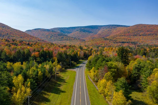 Colorida Montaña Hunter Norte Del Estado Nueva York Durante Follaje —  Fotos de Stock