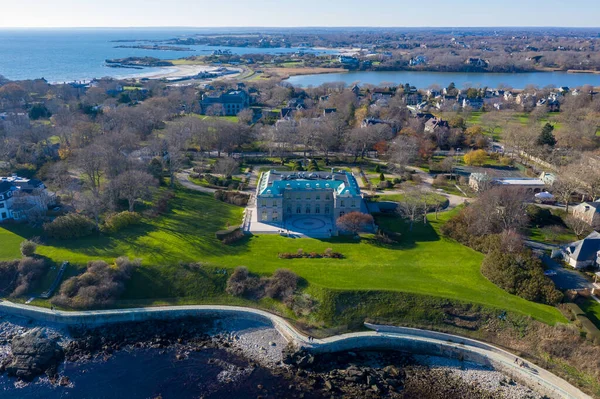 Newport Rhode Island Noviembre 2020 Miramar Una Mansión Estilo Neoclásico — Foto de Stock