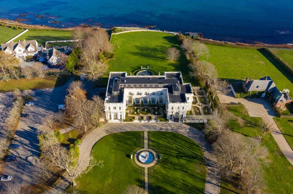 Newport Rhode Island Nov 2020 Exterior View Historic Rosecliff Mansion — Stock Photo, Image