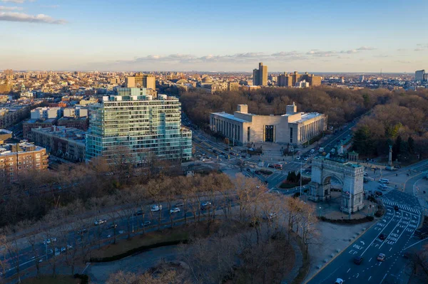 Brooklyn New York Taki Grand Army Plaza Daki Zafer Kemeri — Stok fotoğraf