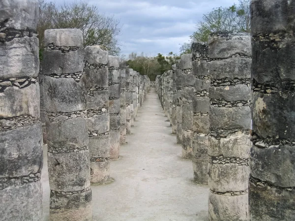Antiguas Ruinas Mayas Chichén Itzá Yucatán México —  Fotos de Stock